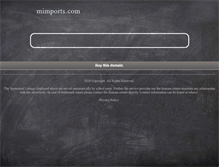 Tablet Screenshot of mimports.com